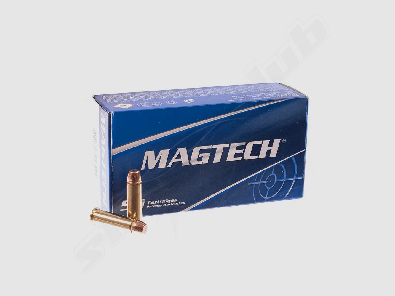 MagTech FMJ Flat 158grs 50St .38Special