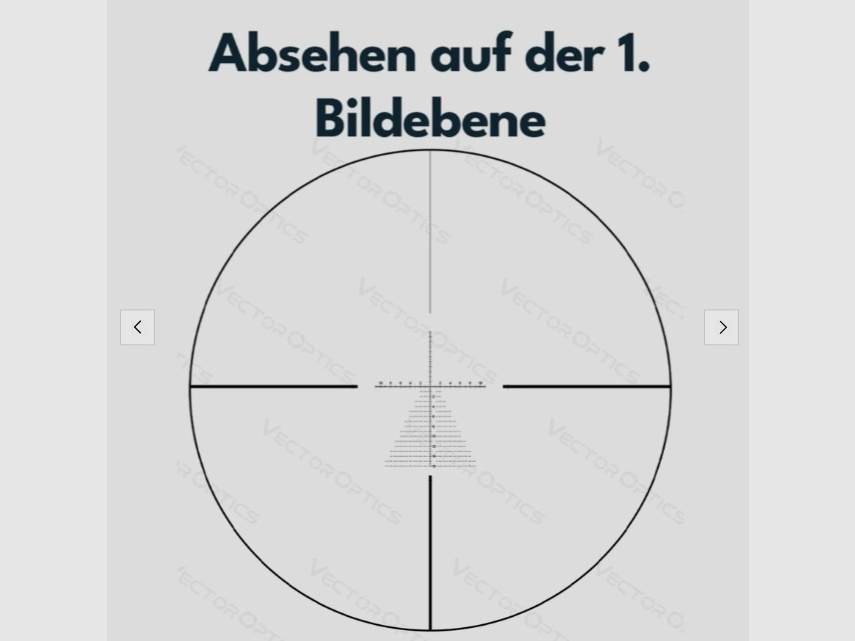 Victoptics OPFF-01 S4 Zielfernrohr 4-16x44 FFP - für 21mm Picatinny/Weaver