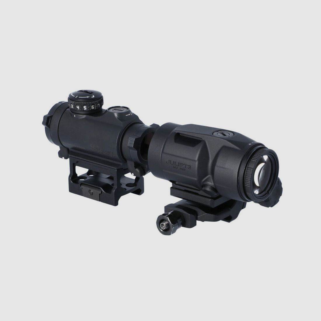 SIG SAUER	 Romeo MSR 1x20 red dot + Juliet3-Micro 3x22 Magnifier