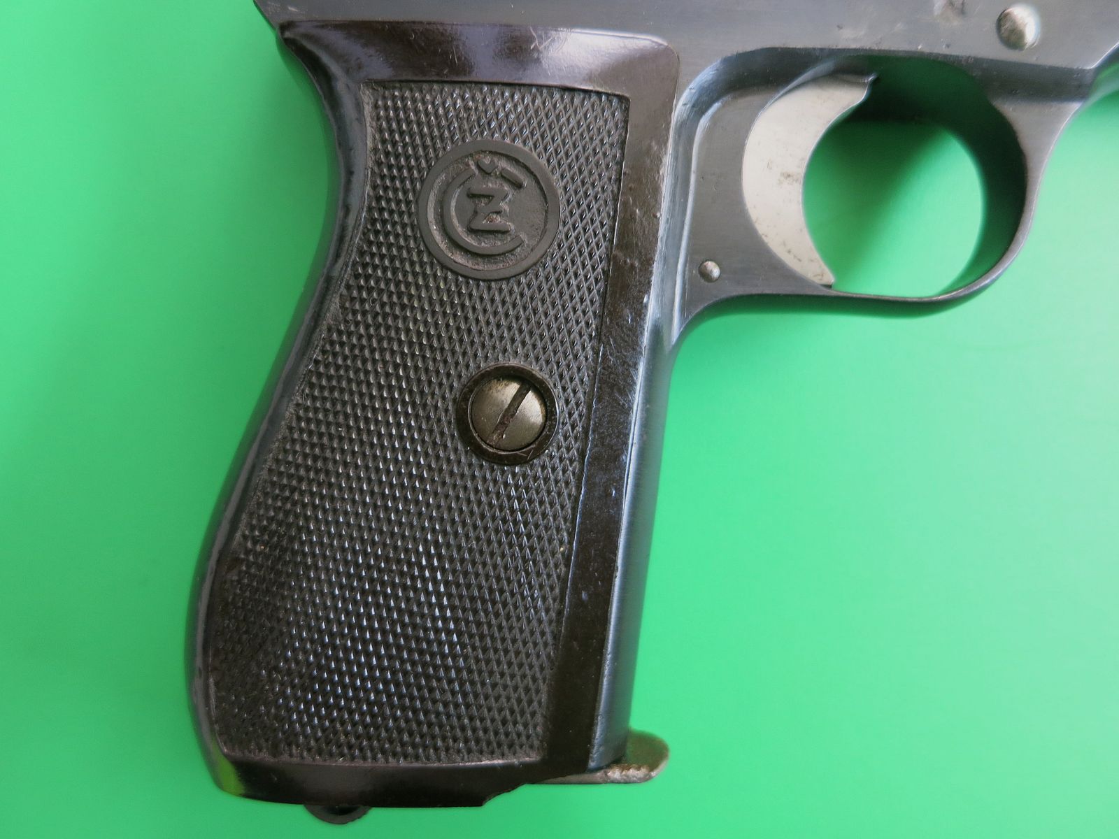 Pistole BÖHMISCHE WAFFENFABRIK (CZ) Mod.27, Kal. 7,65mm Browning, WaA76, WW2 Wehrmacht     #85