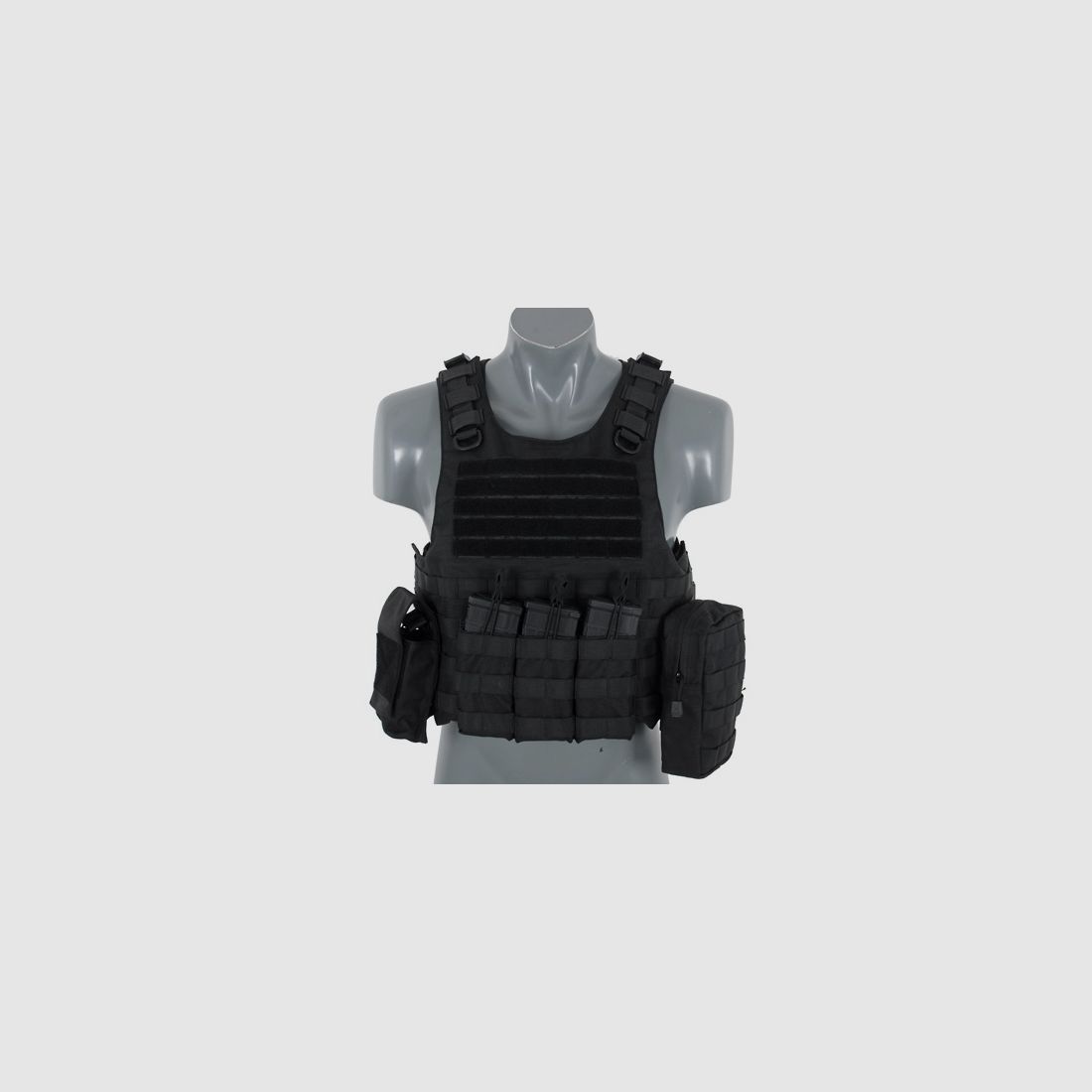 Lightweight AAV FSBE Assault Vest System V2 - Black [8FIELDS]