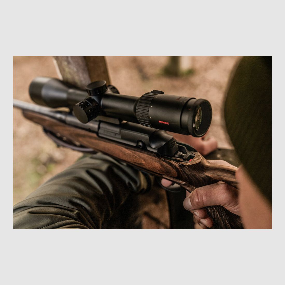 MAUSER MAUSER 25 MAX straight-pull repeater + MINOX RS-4 2.5-10x50 rail