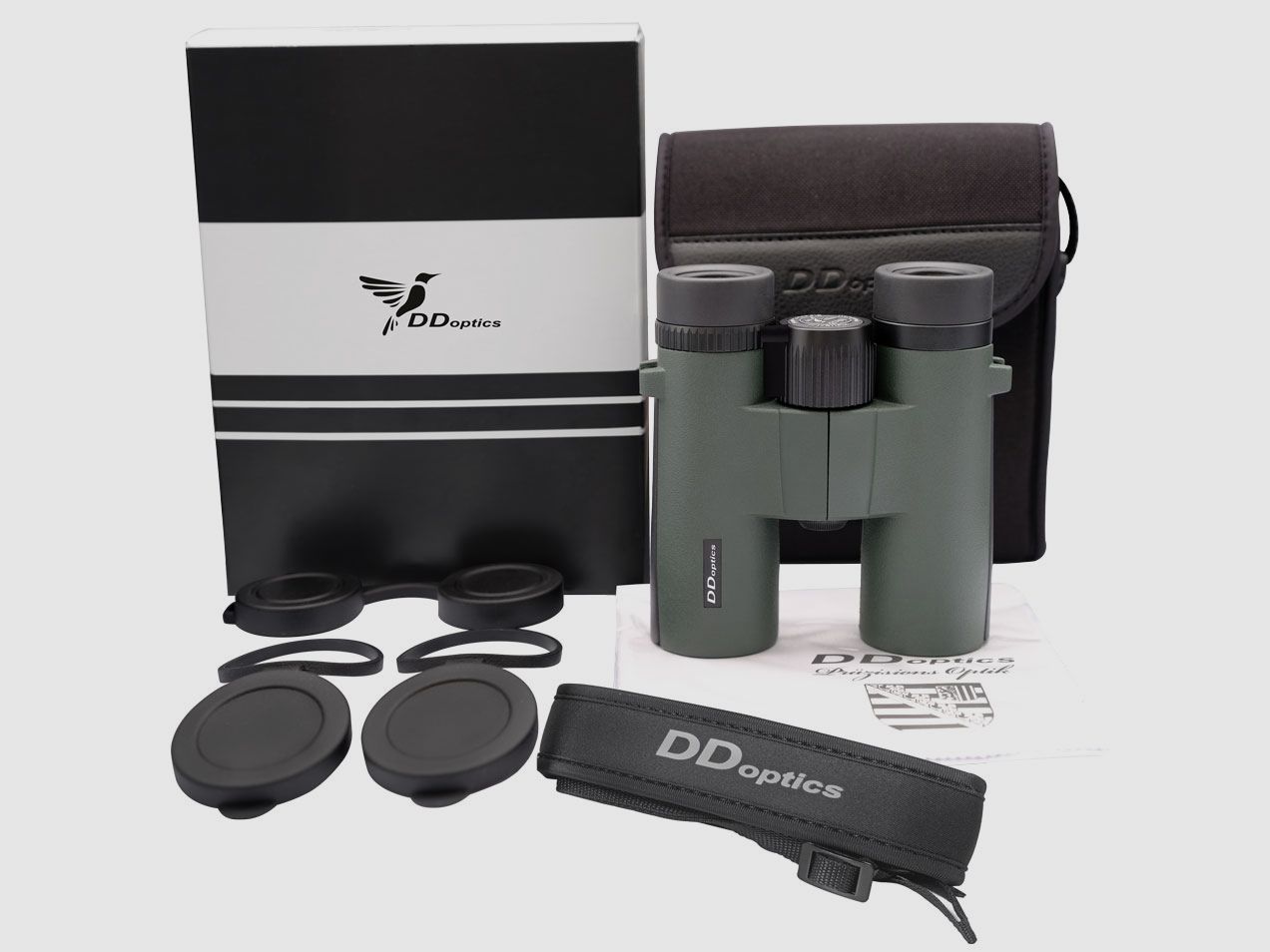 DDoptics binocolo | Kolibri 8x33 | Gen3 | verde
