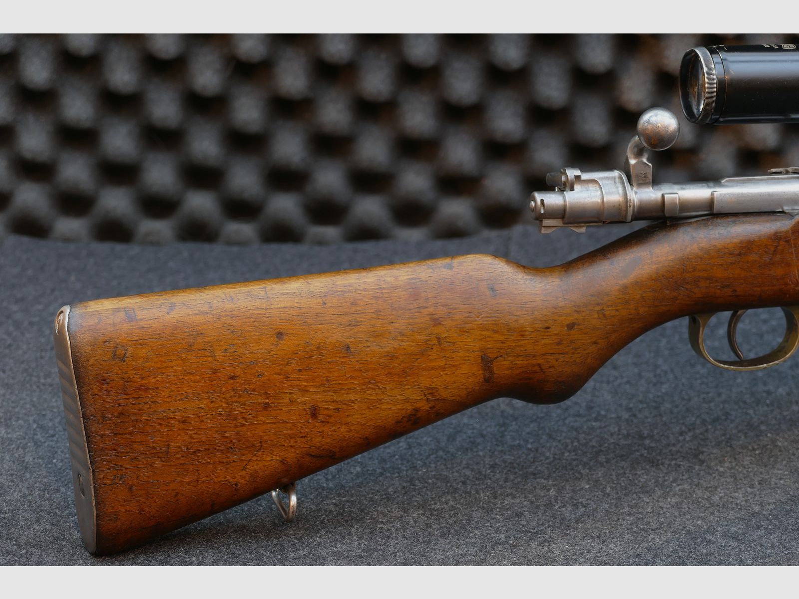 Kurzkarabiner Kurzgewehr „Kolumbien“ — FN-Typ, .30-06 Springfield, mit Seitenmontage