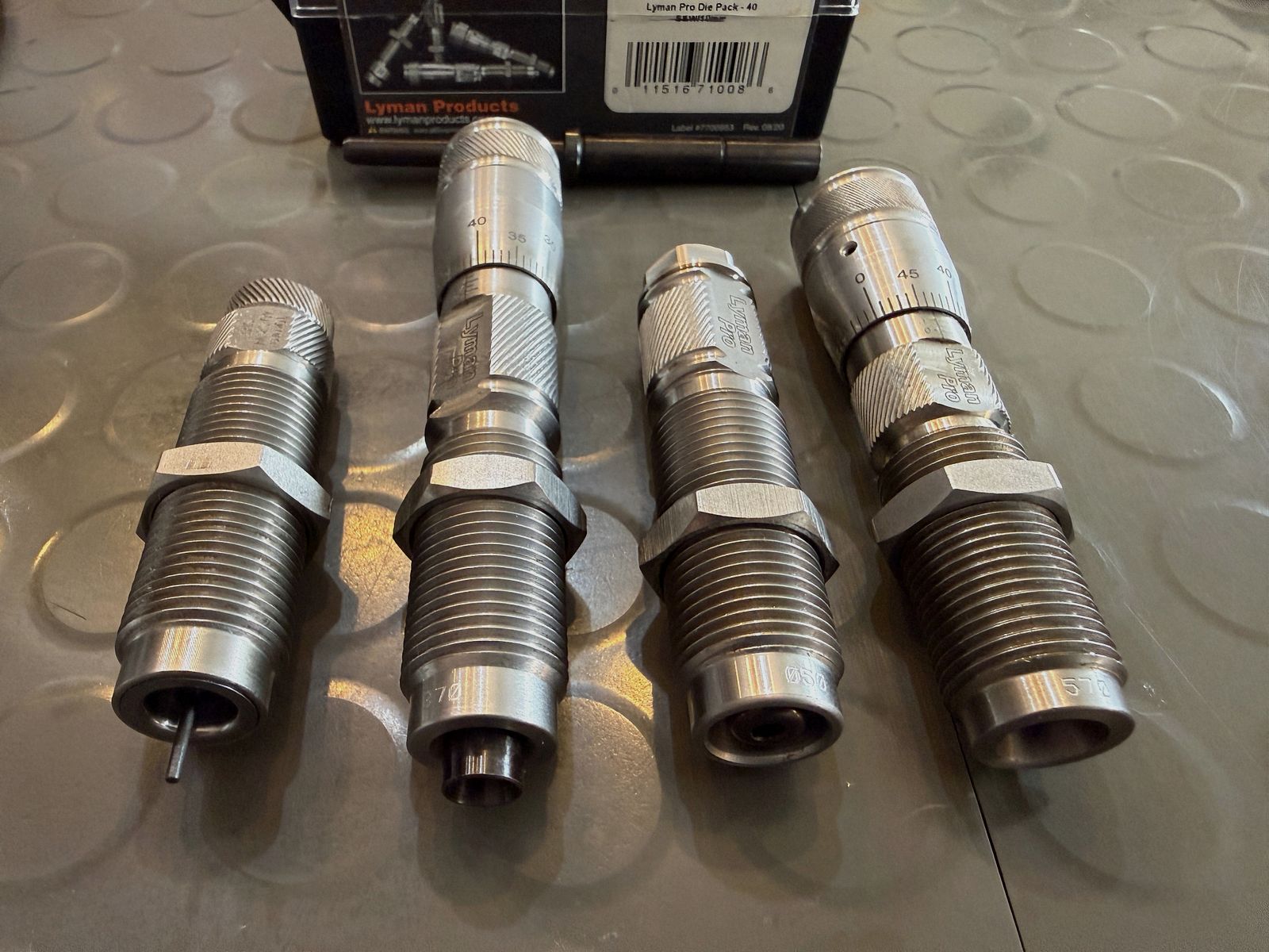 Lyman Pro Die Pack Matrizenset 40 S&W 