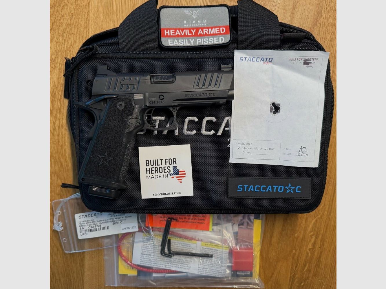 Staccato C - mit rundem Abzug (Curved Trigger)