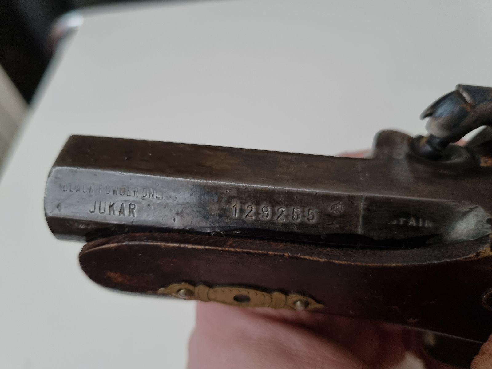 Derringer Philadelphia muzzleloader pistol caliber .45