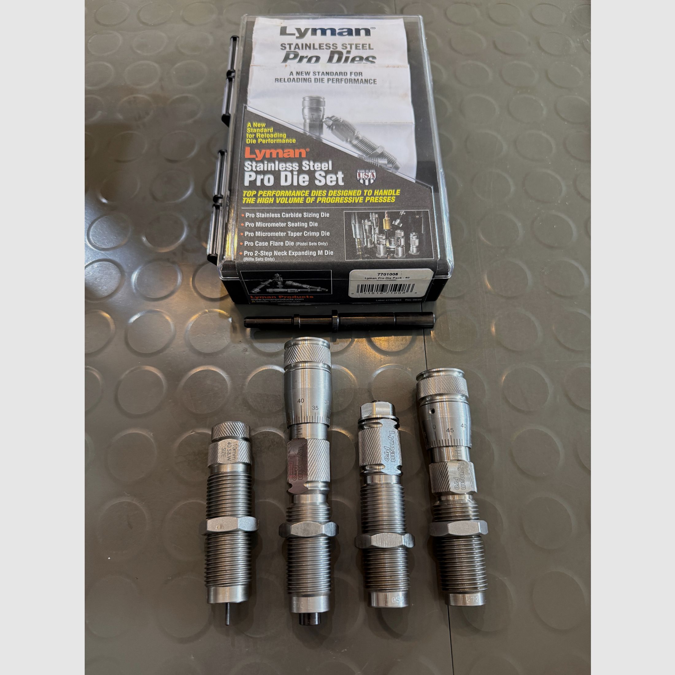 Lyman Pro Die Pack Matrizenset 40 S&W 