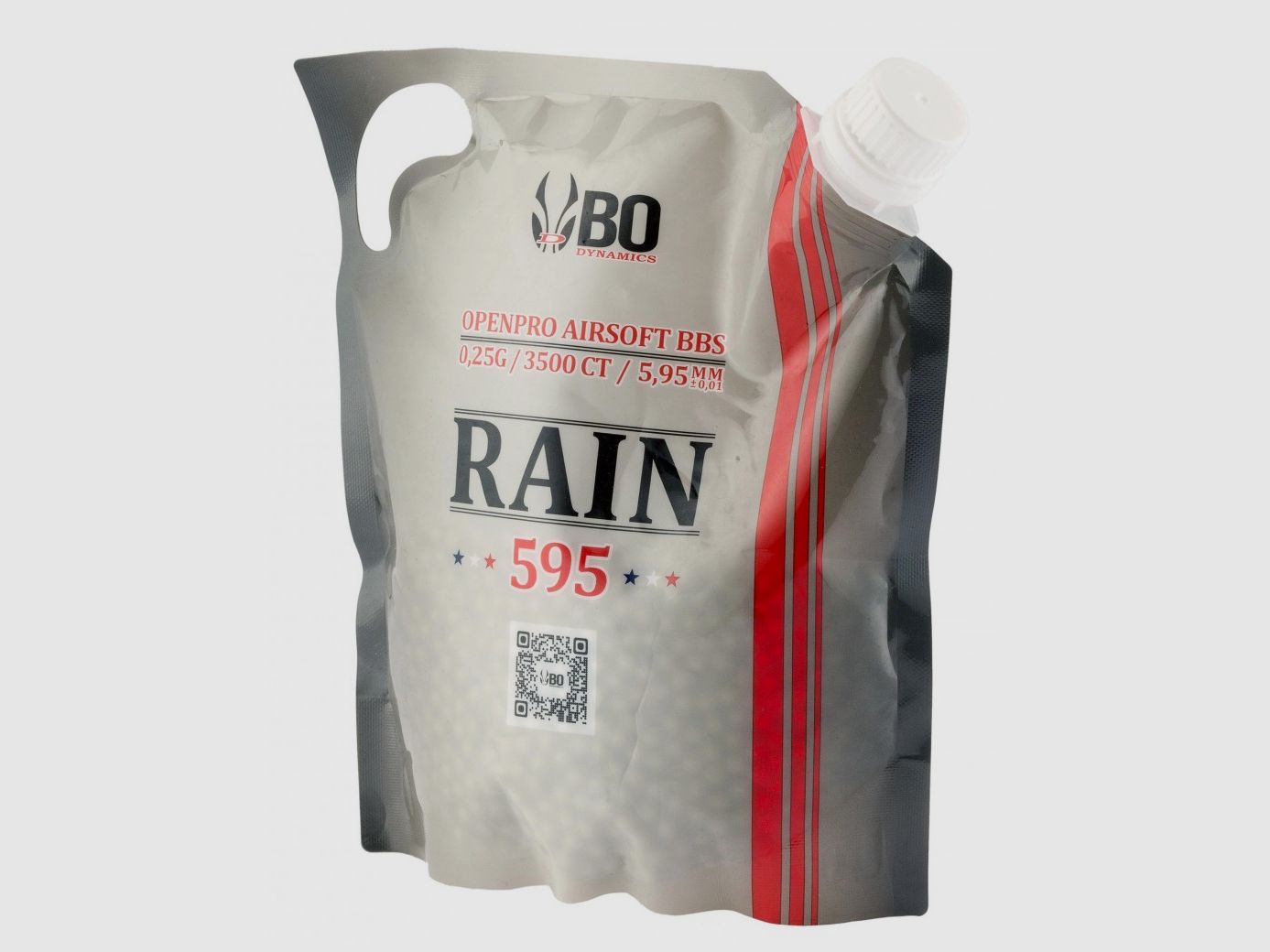 Airsoft BB's 6mm 0,25g rain- BO-3500 RDS / 0,25g (10 zakken)