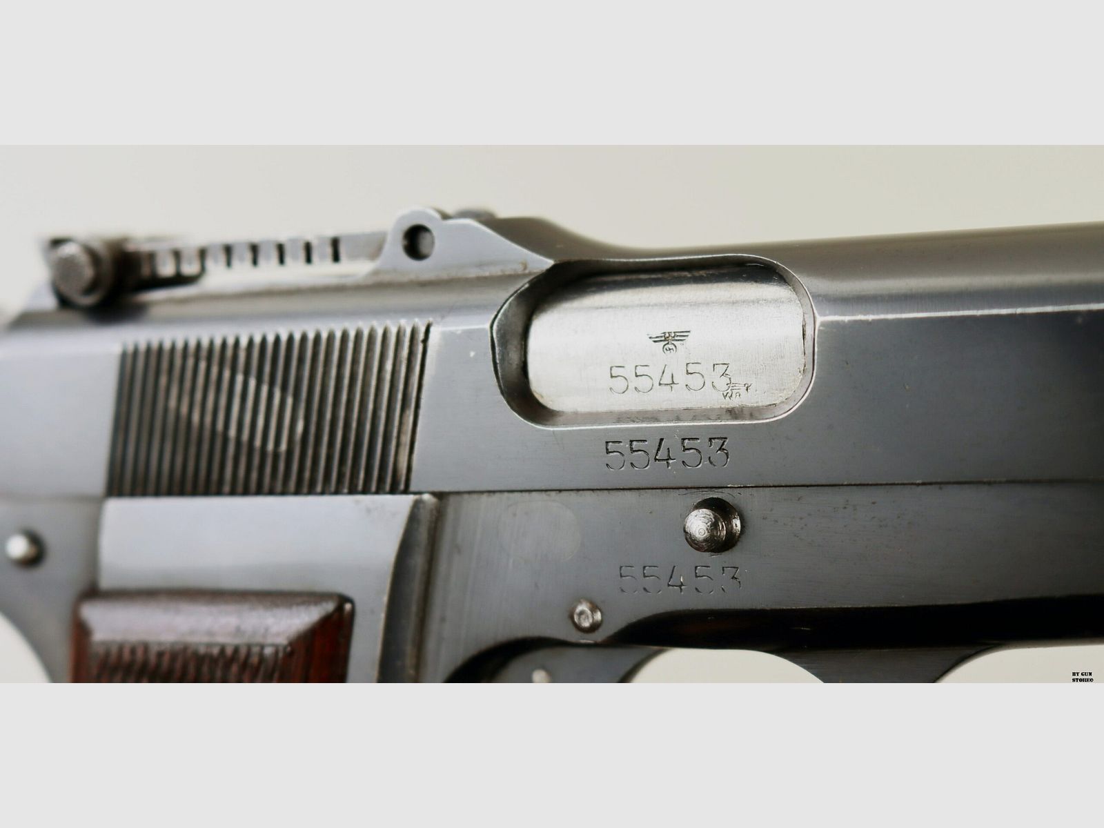 VUREN FABRIQUE NATIONALE FN MOD. P640(B) / HP35 KAL. 9×19 Para SERIENR. 55453, afbeelding 9 van 14