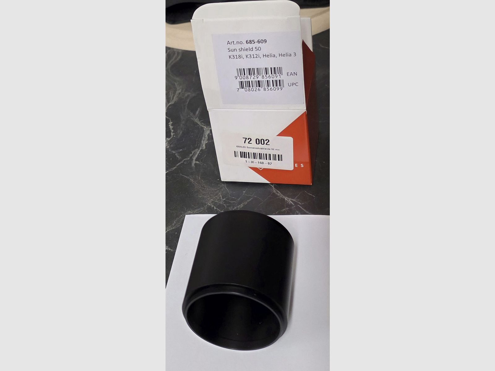 Kahles Sonnenschutzblende 50mm