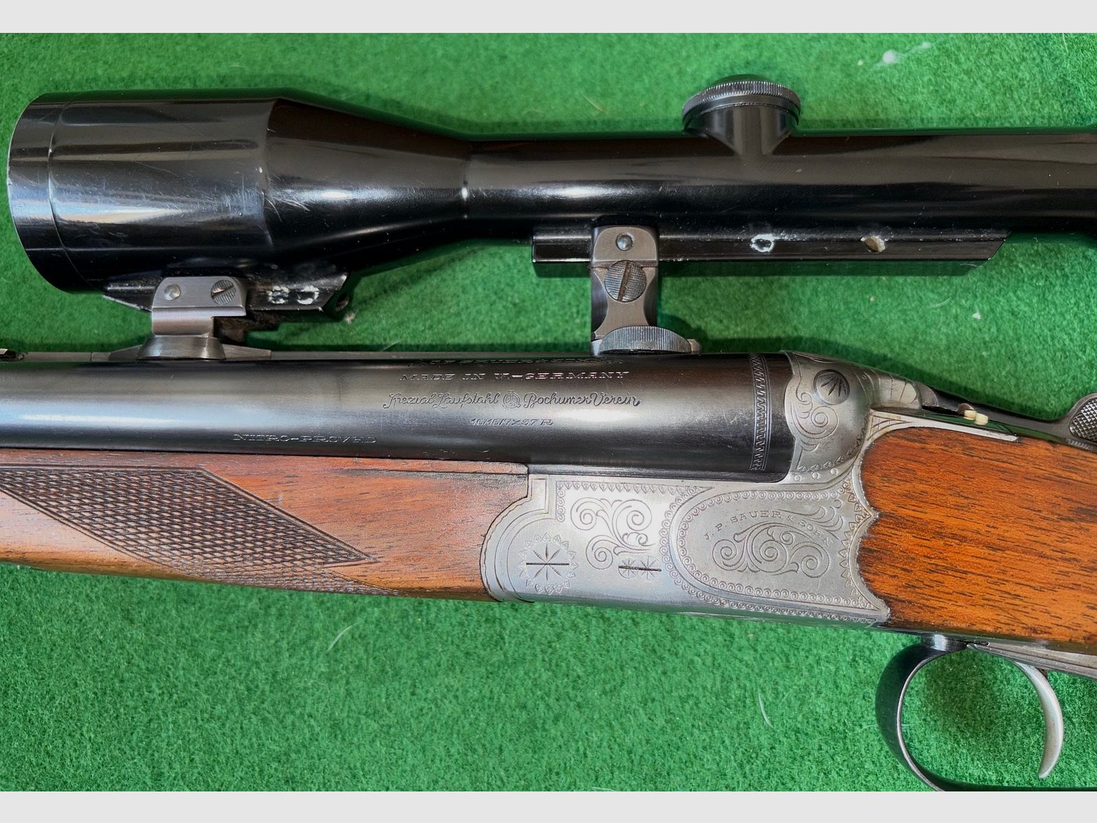 Drilling Sauer & Sohn, 7x57R, 16/70, .22 Hornet ESL