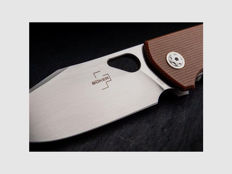 Böker Plus F3.5 Micarta grün Taschenmesser, Bild 5 von 12