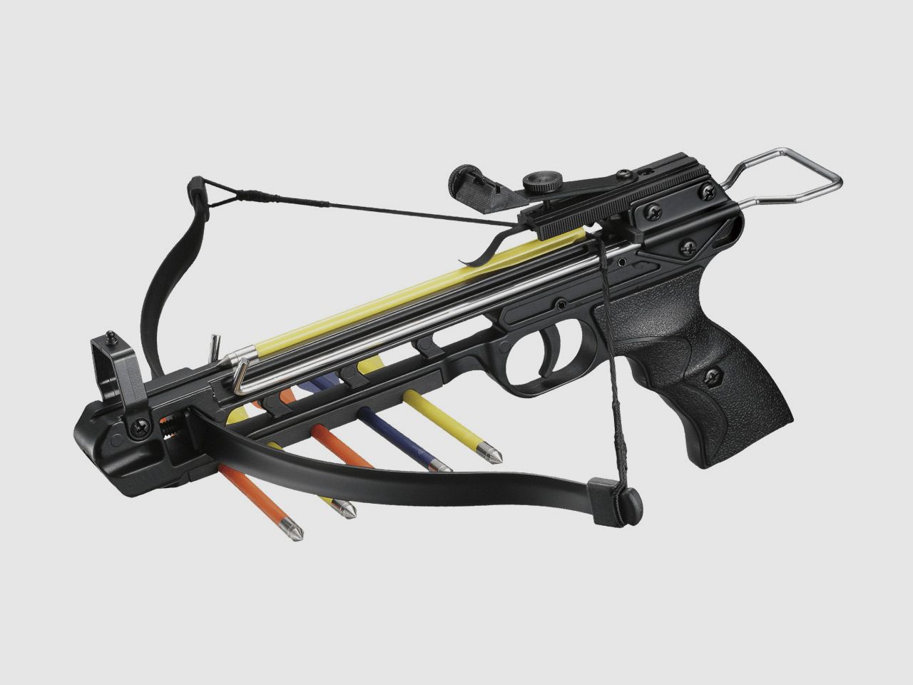 Pistolenarmbrust Armbrustpistole Man Kung MK-50A2 Python 50 lbs 5 Pfeile 6,5 Zoll (P18)