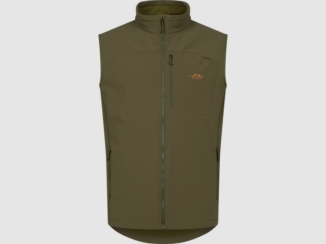 Blaser Chase Softshell Weste Dunkeloliv, Bild 1 von 4