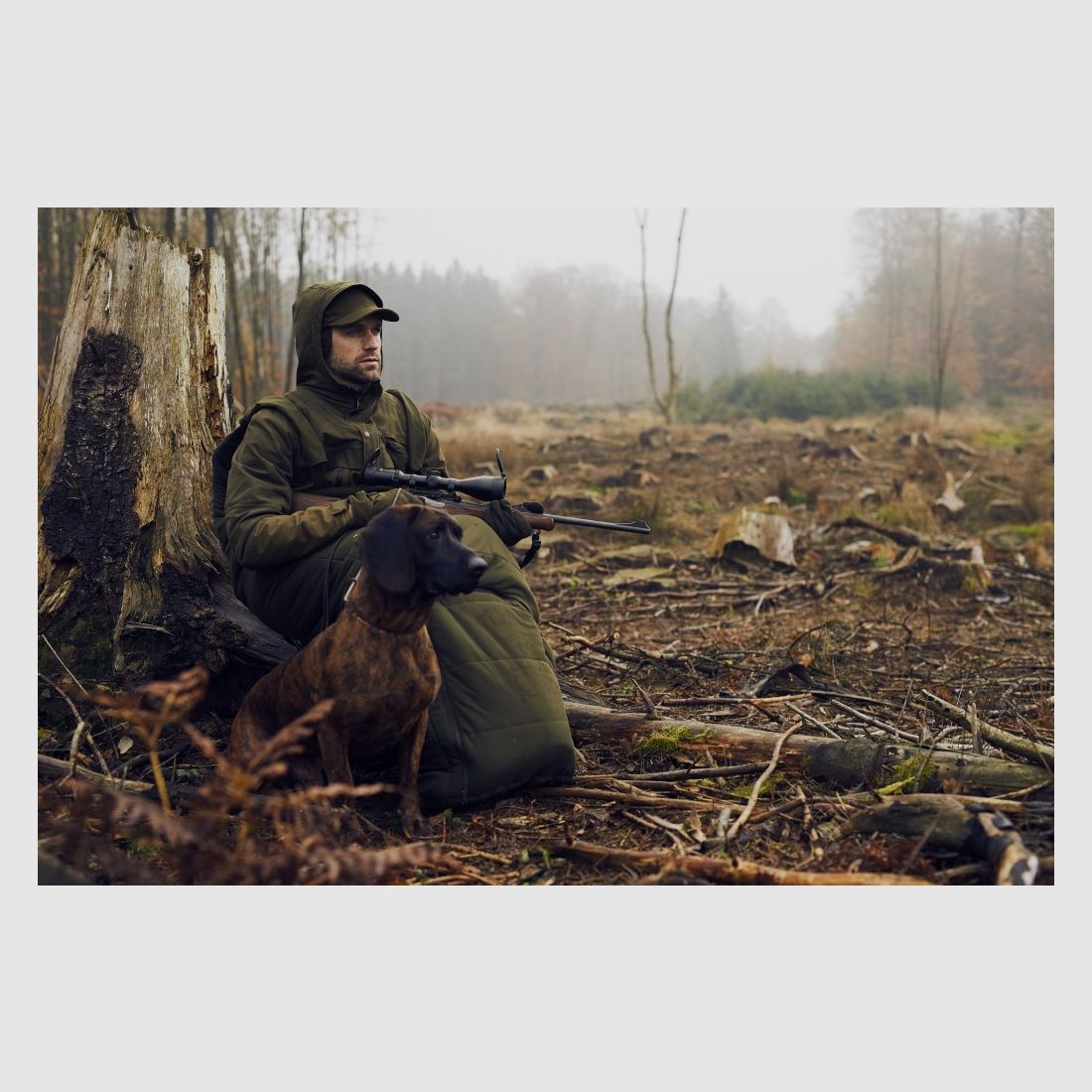 Aanzitzak / Slaapzak Loden, afbeelding 4 van 4