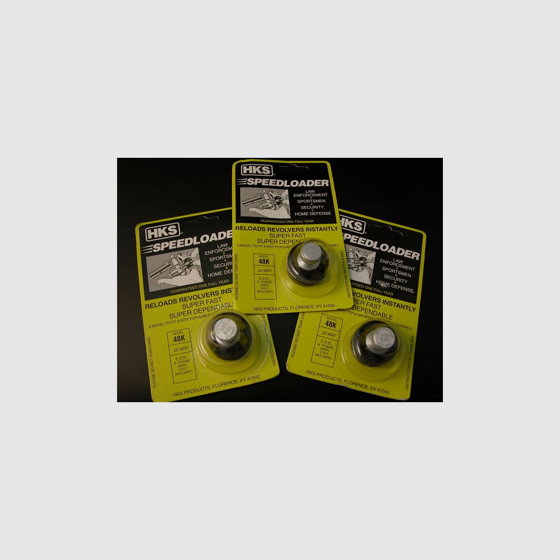 HKS Speedloader Mod. 48-K, 3 Stck