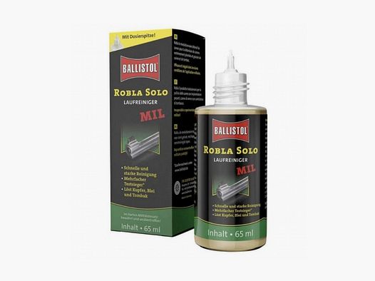Ballistol Robla Solo mil - Løbs rens - 65ml
