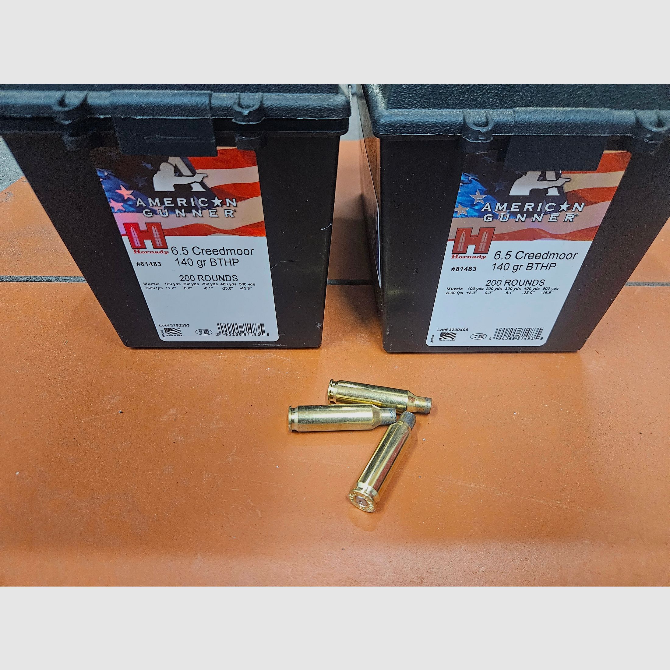 Hülsen Hornady  6.5 Creedmoor