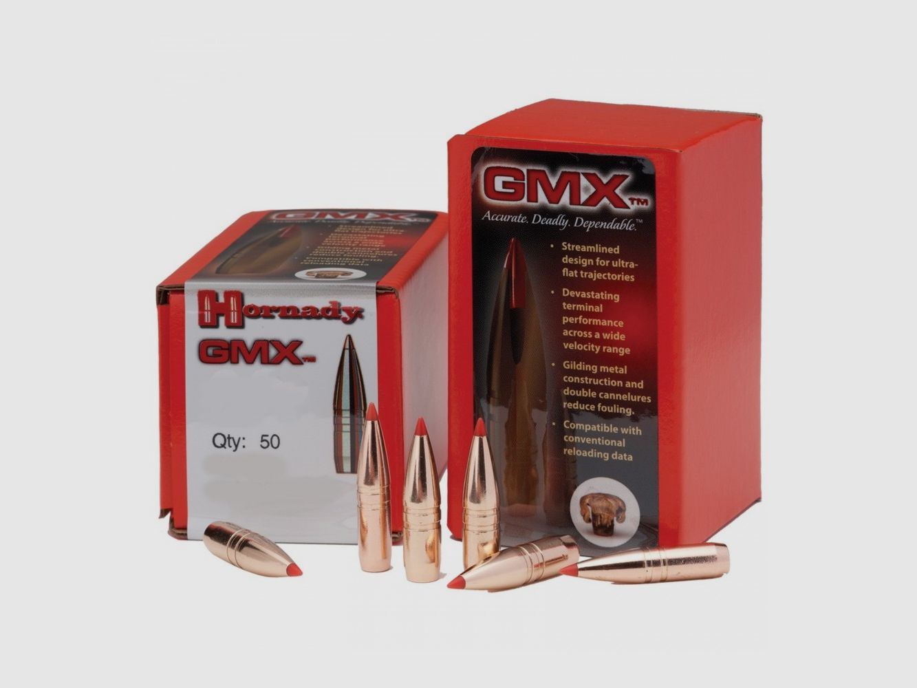 Projectiles HORNADY GMX, image 2 sur 2