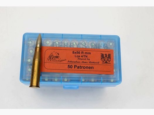 50 Schuß Trigon 8x56R Los 4/TN 50er Pack