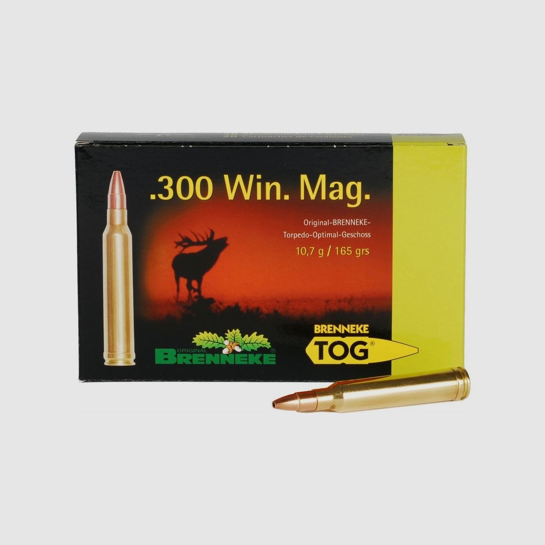 Cart. Brenneke Cal. 300 – 165gr TOG Caja 20 un., imagen 1 de 5