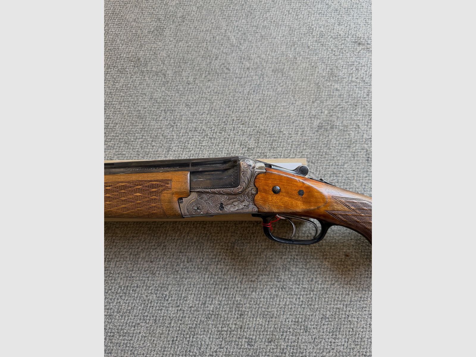 Heym double-barrel shotgun with ejector 16/70