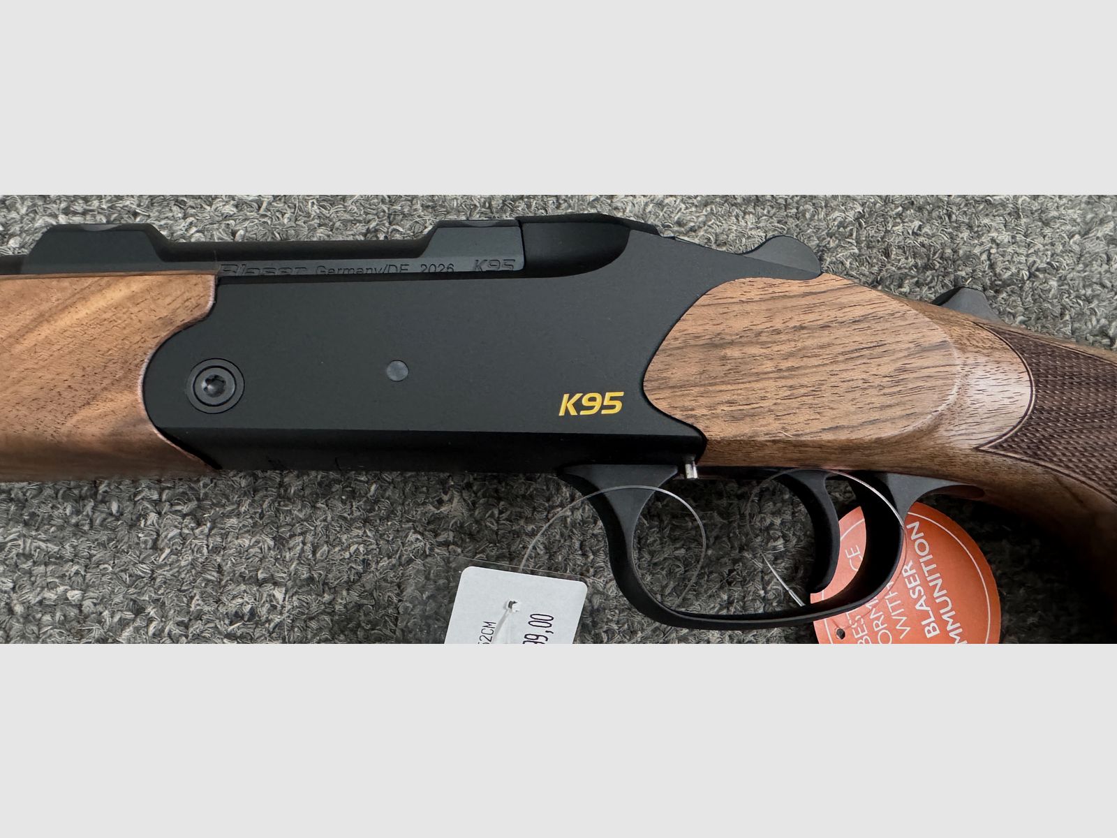 Blaser K95 - .308 - HK4 - M15x1 - Neuwaffe 2026 mit Swarovski Z6i 2,5-15x50