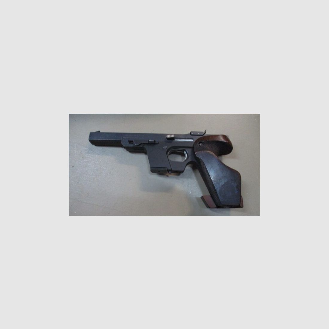 Pistole Walther GSP -altes Modell- Lauf blank GSP