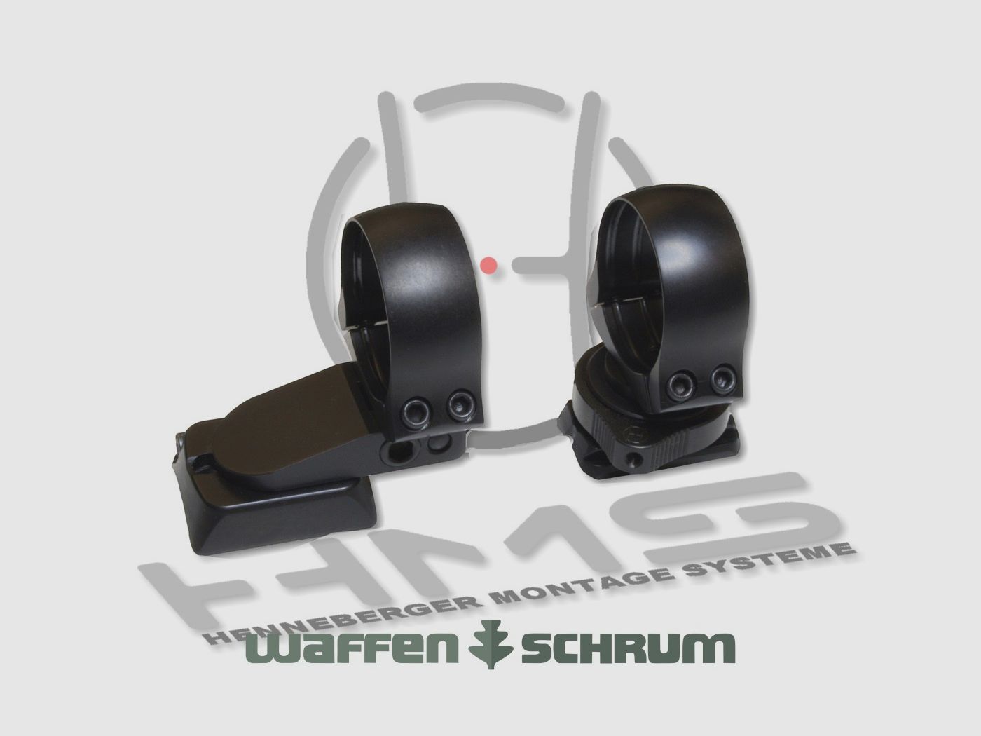 Henneberger Schwenkmontage Steyr Classic für Zielfernrohre mit Zeiss VM/ZM - BH=17mm - KR=16mm