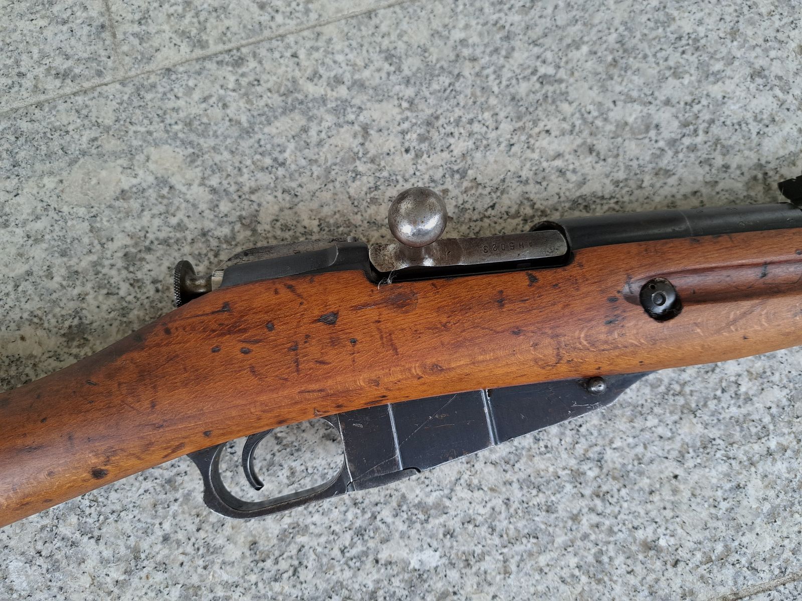 Mosin-Nagant Repetierer  mit Bajonett  1952