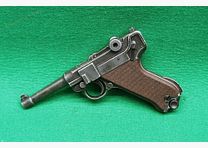 ME Cuno Melcher ME P08 9mm P.A.K. antik - Holzgriff
