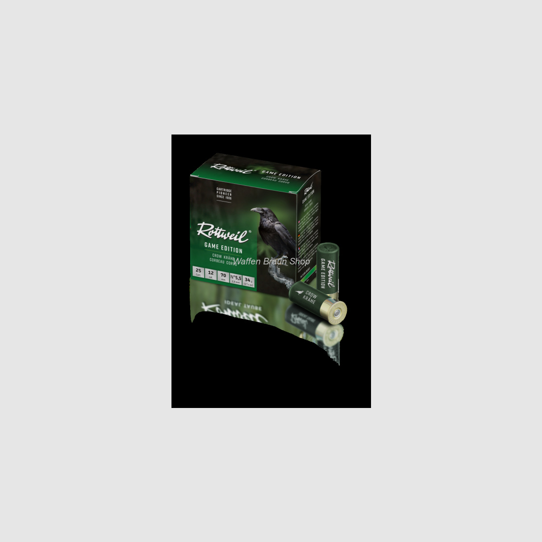 Rottweil Game Edition Cuervo 12/70, 2,9mm 25er