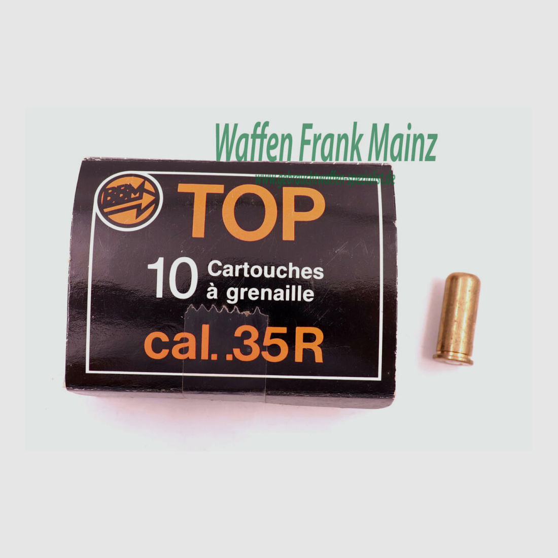 Italien - Diverses cartouches de revolver .35R/grenaille