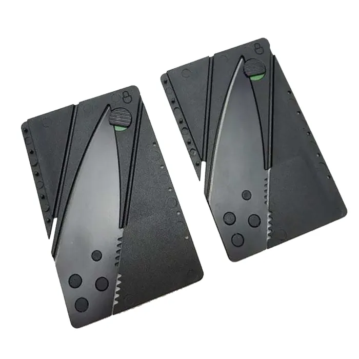 Safetycard Klappmesser mit Kunstlederetui, Bild 3 von 5