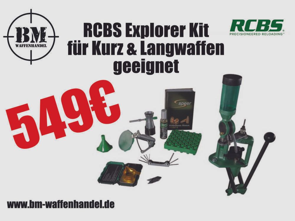 RCBS Explorer Wiederlade Kit