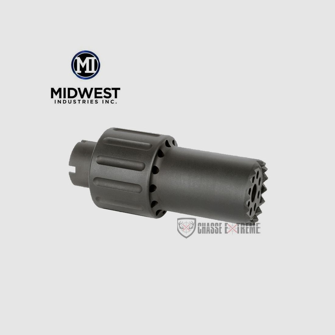 Muzzle Brake MIDWEST INDUSTRIES Alpha Blast Diverter, afbeelding 1 van 3