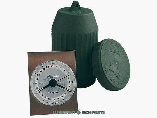 Orologio analogico AKAH Wilduhr / indicazione 24 ore