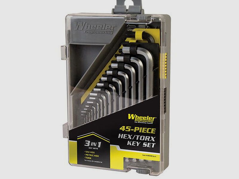 Wheeler 45-piece Torx and Allen Key Set