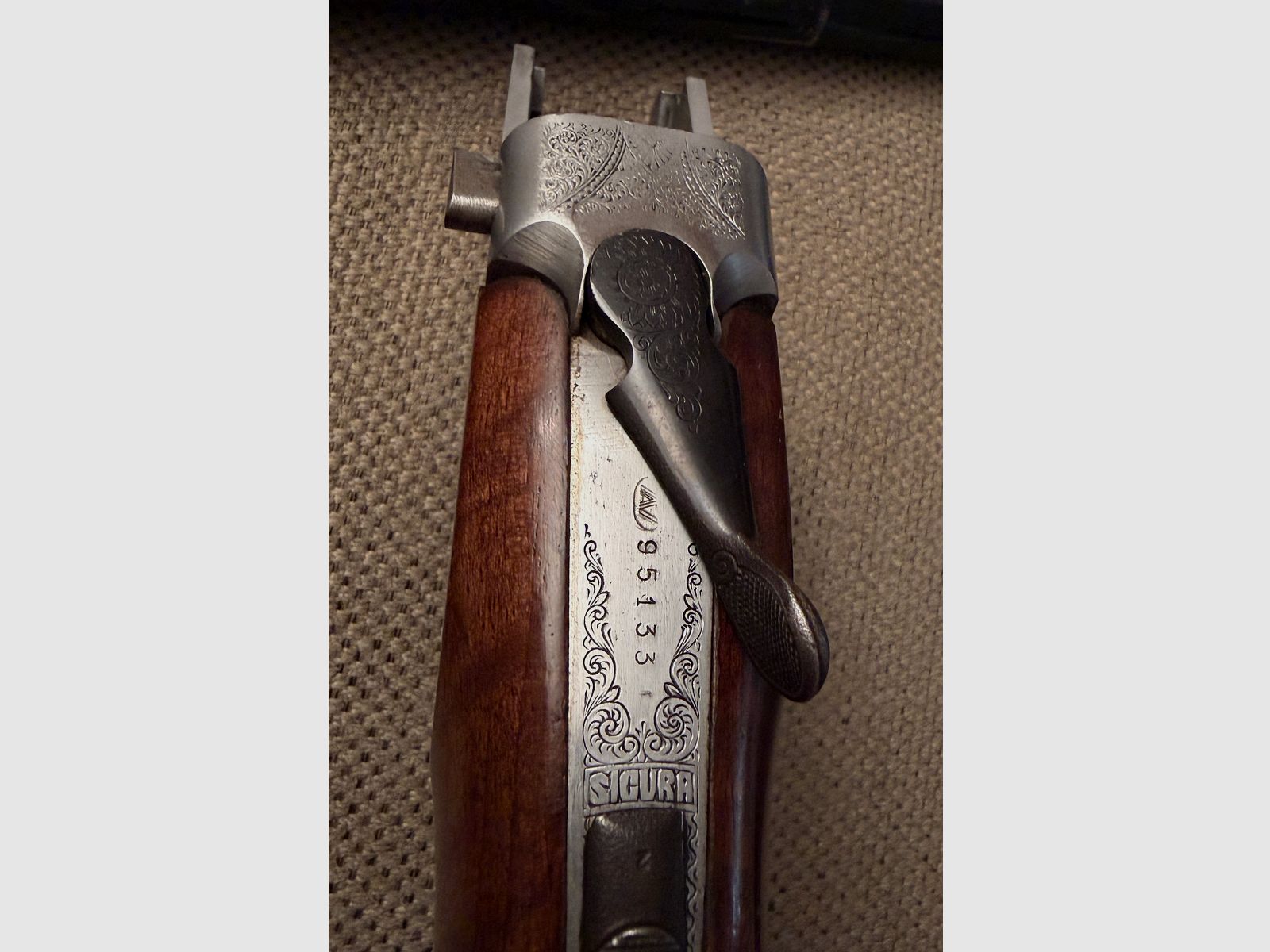 Bockdoppelflinte A.V. Maroccini Forest Kaliber 12/76 Stahlschrot