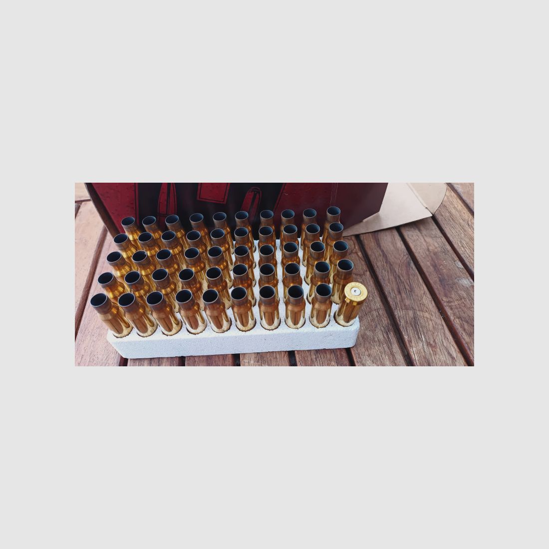 50 Hülsen .308 von Hornady 168gr BTHP Match