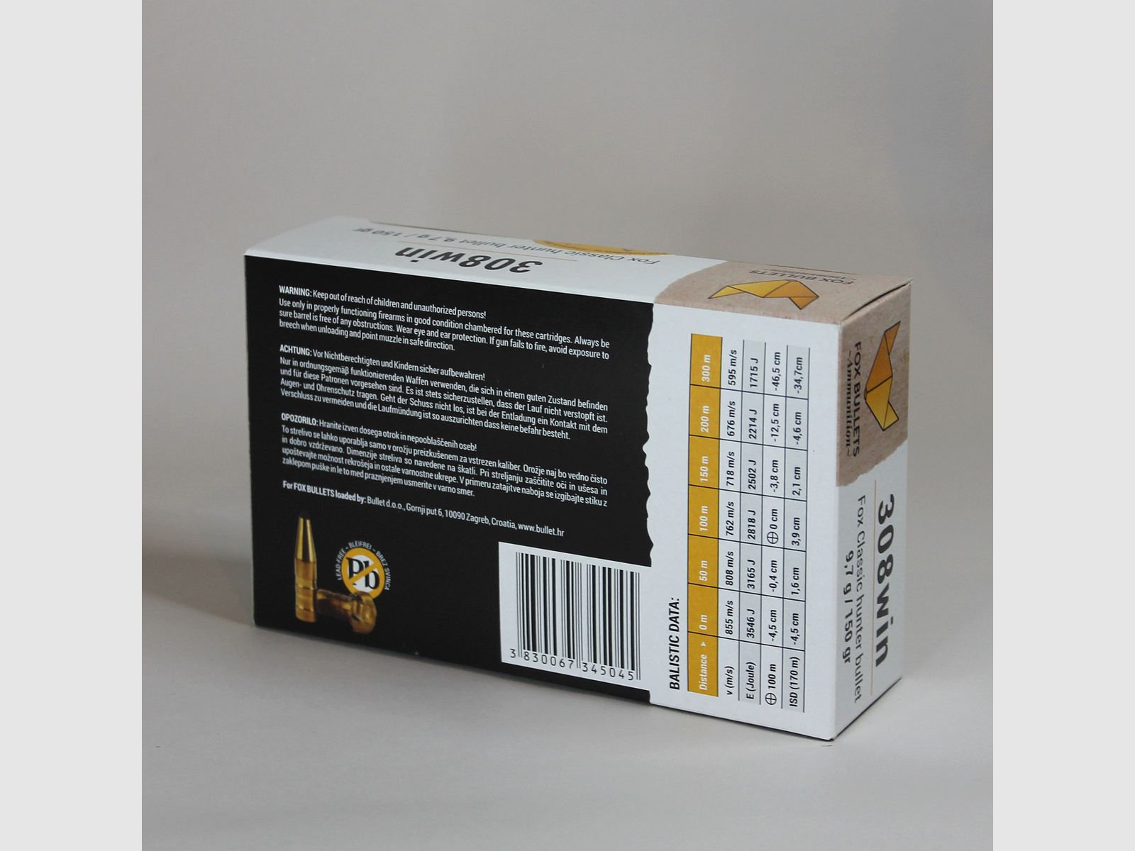 Fox Bullets Classic Hunter