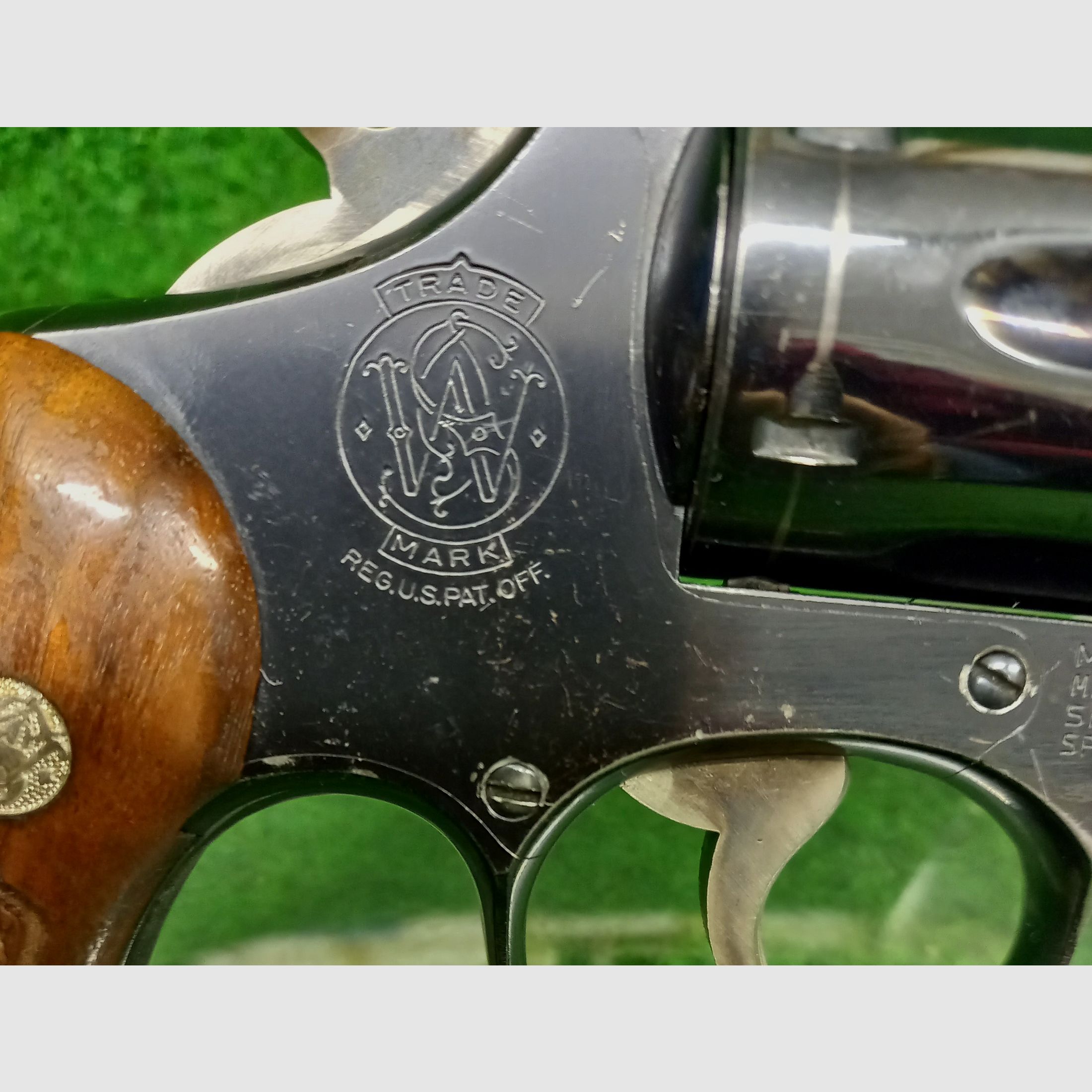 S&W Revolver Kaliber 357Mag der Hamburger Polizei. 