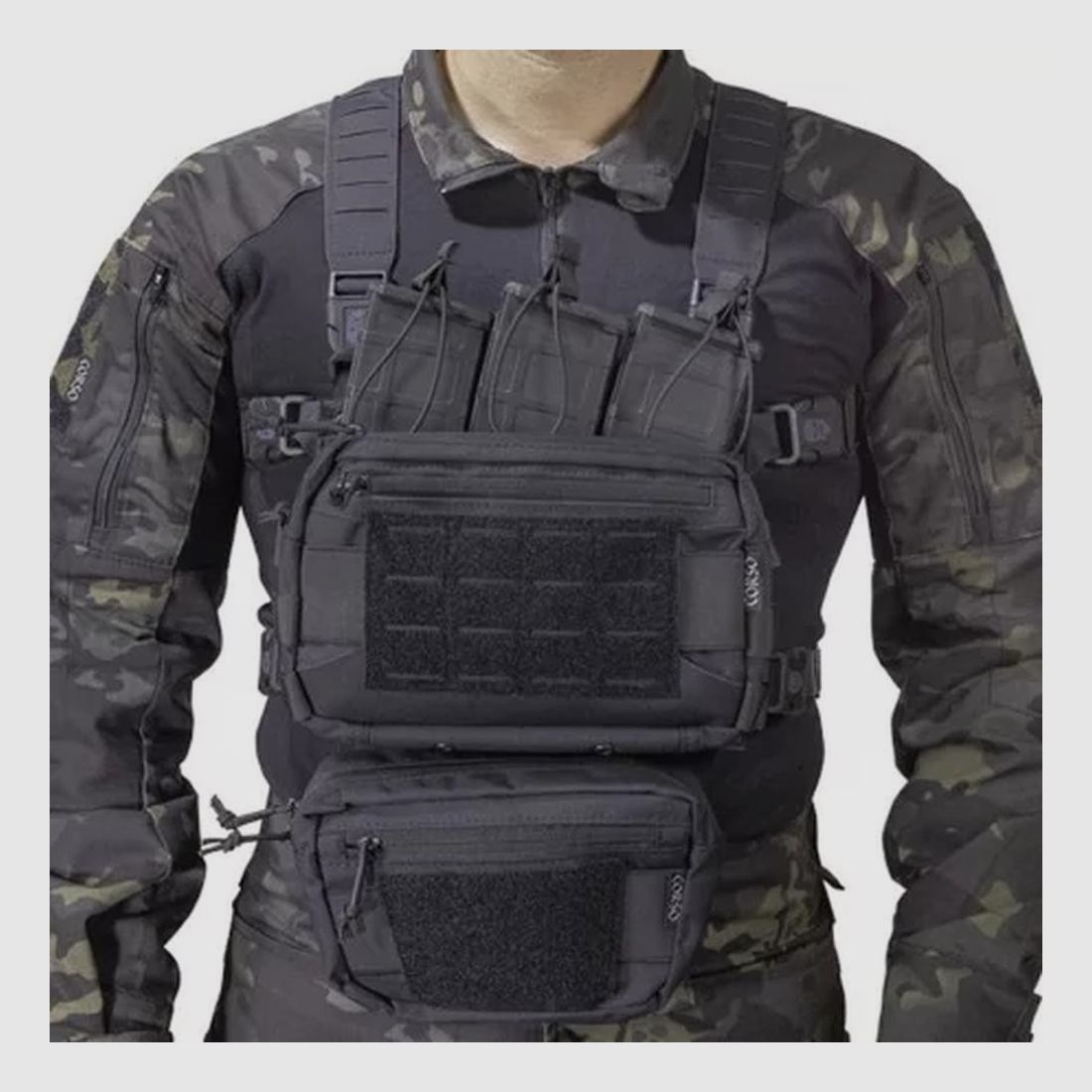 Chest Rig Corso Tactical Flint MK1 - Erweiterte Modularität - Komfort und Robustheit - Für das Gelände optimiert, Bild 3 von 5