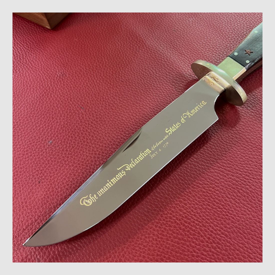 Browning Declaration of Independence Cased Commemorative Trade Knife, Bild 3 von 17