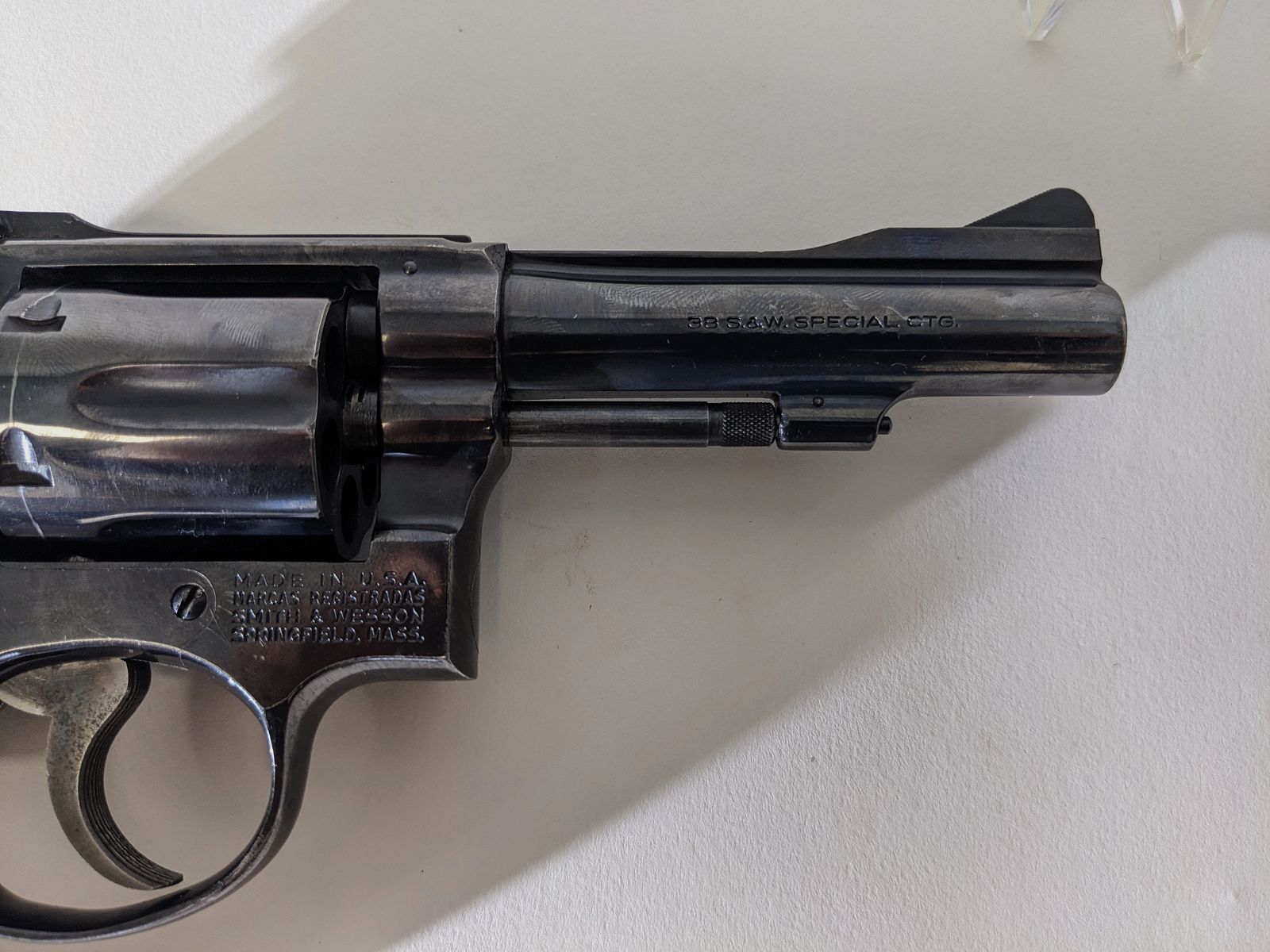 Revolver Smith und Wesson 4" Kal.38, Bild 3 von 4