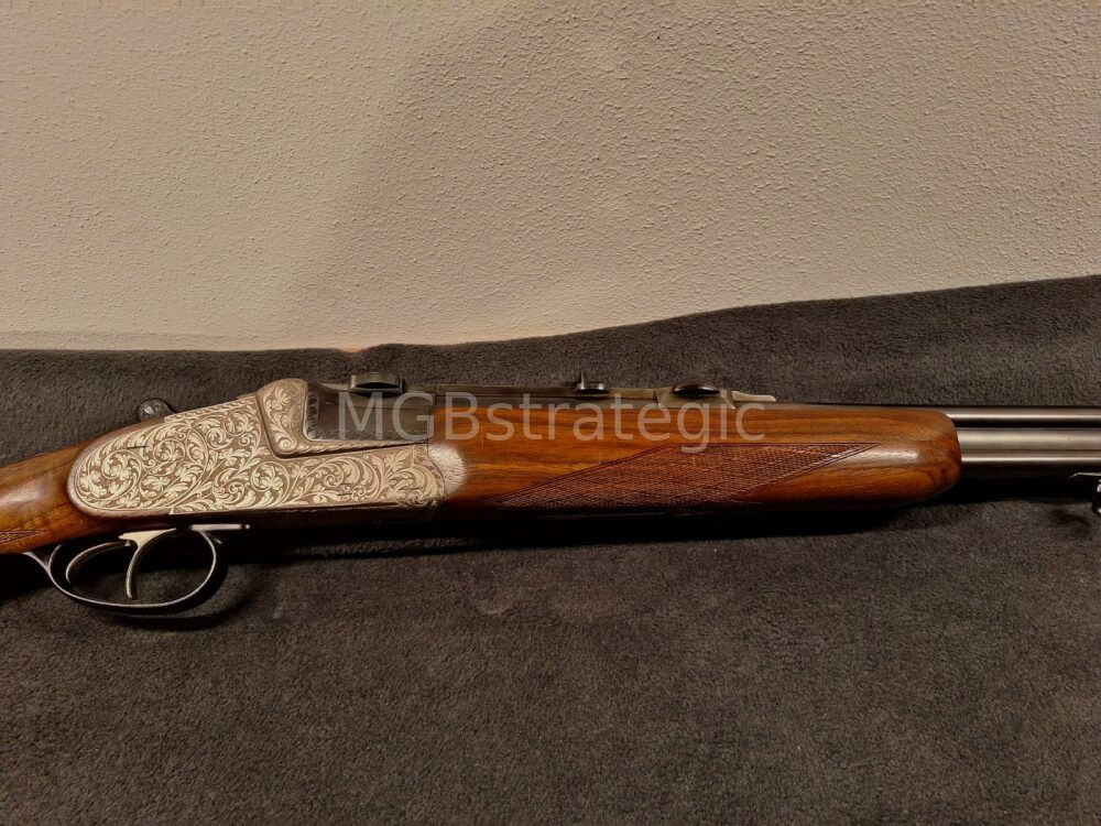 Krieghoff Ulm Zijsluiting Systeem Dubbelgeweer - Zeiss Richtkijker