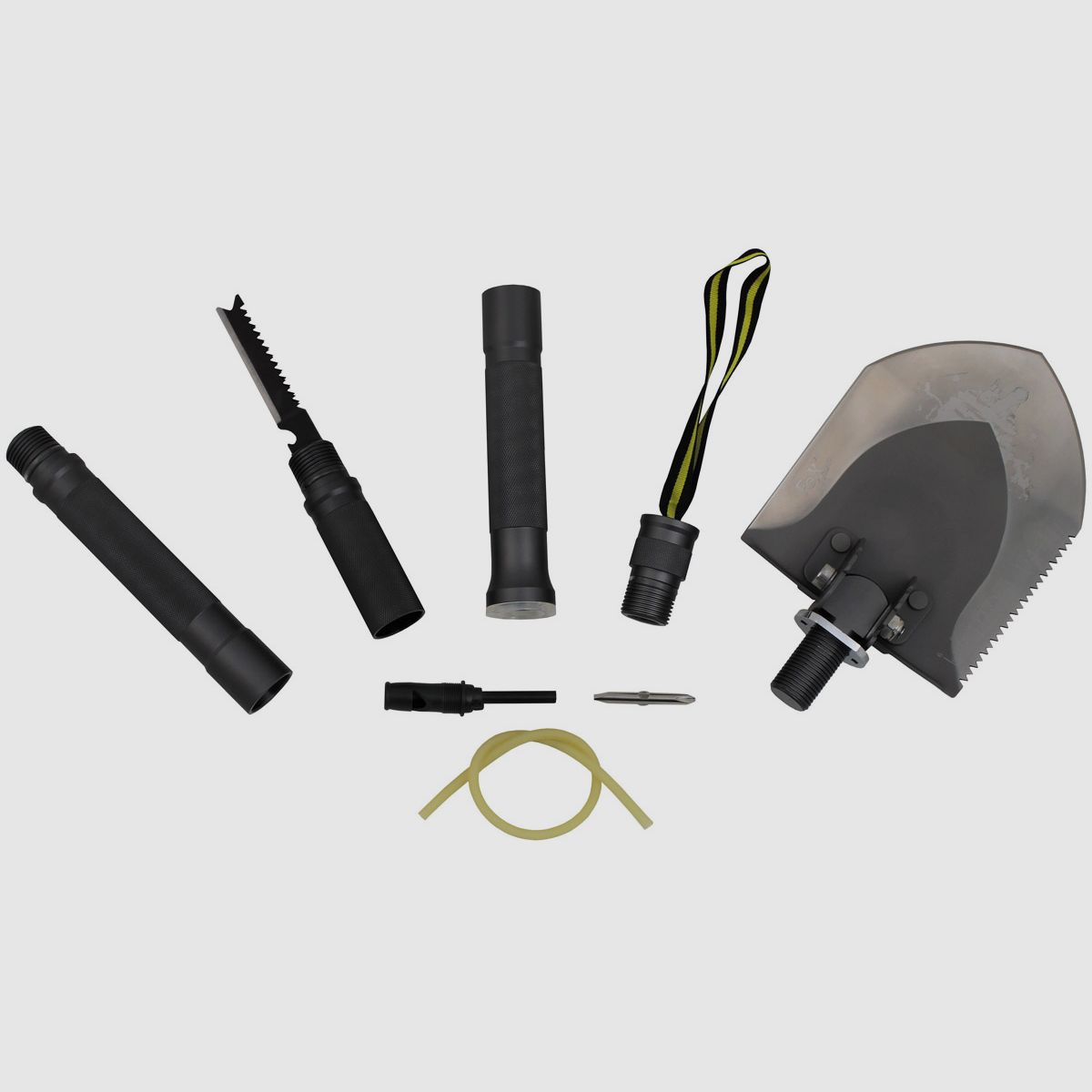 Pala da sopravvivenza outdoor di alta qualità, "DOGGE II", con borsa