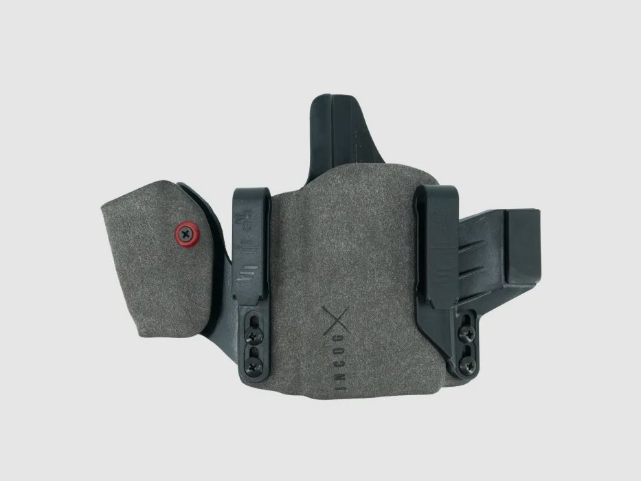 Incog X Holster for Glock G17/19 Compact Light w/Mag Caddy (Grey) - Haley Strategic/Safariland, image 2 sur 4