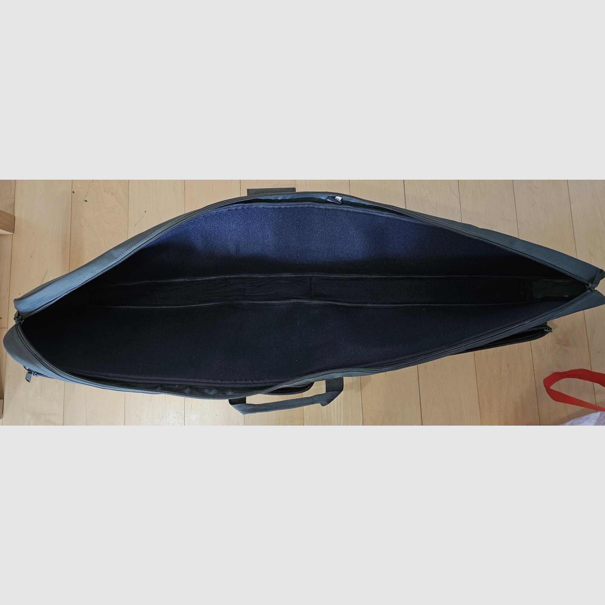 Gewehrfutteral „All-in“ 126 cm – mit Rucksackriemen & Zubehörfächern – Oliv